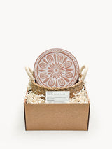 Bread Warmer & Basket - Vintage Flower