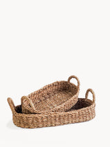 Savar Bread Basket With Natural Handle