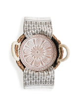 Bread Warmer & Basket Gift Set With Tea Towel - Vintage Flower