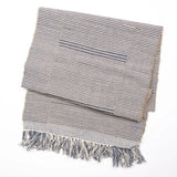 Gray Handwoven Table Runner