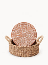 Bread Warmer & Basket - Plant Round
