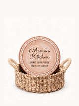 Bread Warmer & Basket - Mom Round