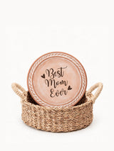 Bread Warmer & Basket - Mom Round