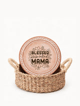 Bread Warmer & Basket - Mom Round