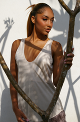 SAMANTHA Satin Knit Tank