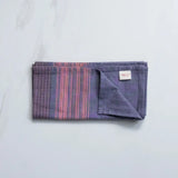 Blue Napkins With Pink Stripes – Set of 4