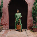 Classic Leather Tote Bag (Structured)