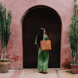 Classic Leather Tote Bag (Structured)