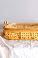Bong Cane Woven Natural Rattan Tray