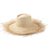 Catalina Frayed Straw Hat