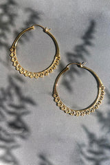Calla Hoops Gold Large