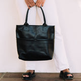 Classic Leather Tote Bag (Structured)