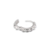 Debbie Huggie Hoops - Sterling Silver