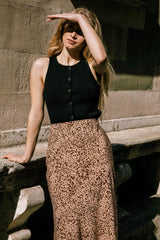Jupe Iris Léopard