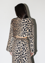 Leo Wildesse Long Sleeve Crop Tee