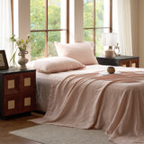 LuxeWeave Linen Sheet Set