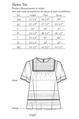 Dawn Tee in Off White