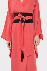 Coral AquaFlora Anya Oriental Kimono