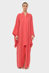 Coral AquaFlora Anya Oriental Kimono