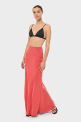 Coral AquaFlora Lucy Slip Skirt