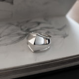 Armor Ring Wide - Sterling Silver