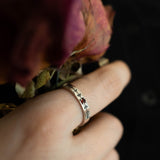 Moon Phase Ring - Sterling Silver