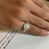 Keepsake Round Signet Ring  - 14k Yellow Gold