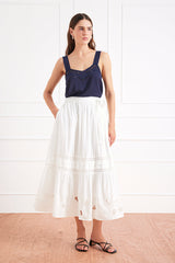 Stevie Skirt in Off White