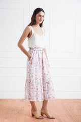 Wren Skirt in Sundrenched Garden