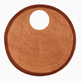 SOLO WALNUT Jute Bag in Brown