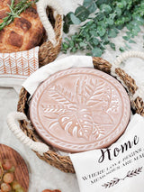 Bread Warmer & Basket - Plant Round