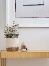 Terracotta Tea Light Candle Holder - Tree