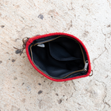 Scarlet Arrows Convertible Clutch