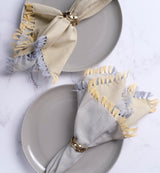 Double-Sided Fringe Cotton Napkins