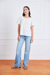 Dawn Tee in Off White