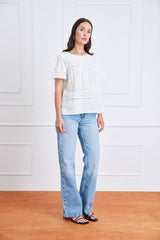 Dawn Tee in Off White