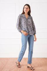 Anna Shirt in Water Lily