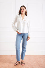 Camilla Blouse in Off White