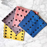 Polka Dots Cocktail Napkins (Set of 4)