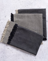 Double-Sided Fringe Cotton Napkins