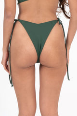 Ziemia String Bikini Bottom Moss