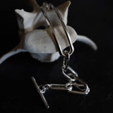 Knife Edge Chain Bracelet - Sterling Silver