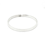 Minimalist Band Bracelet  - Sterling Silver
