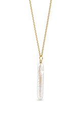 Nora Pearl Necklace Gold