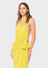 Citron Serengeti Halter Top