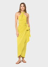 Citron Serengeti Halter Top