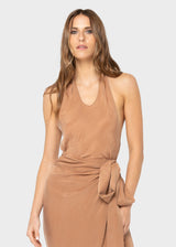 Citron Serengeti Halter Top