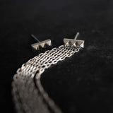 Debbie Tassel Earring - Sterling Silver