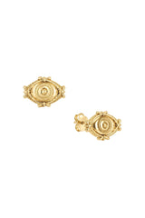Eye Studs Gold