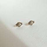 Eye Studs Silver